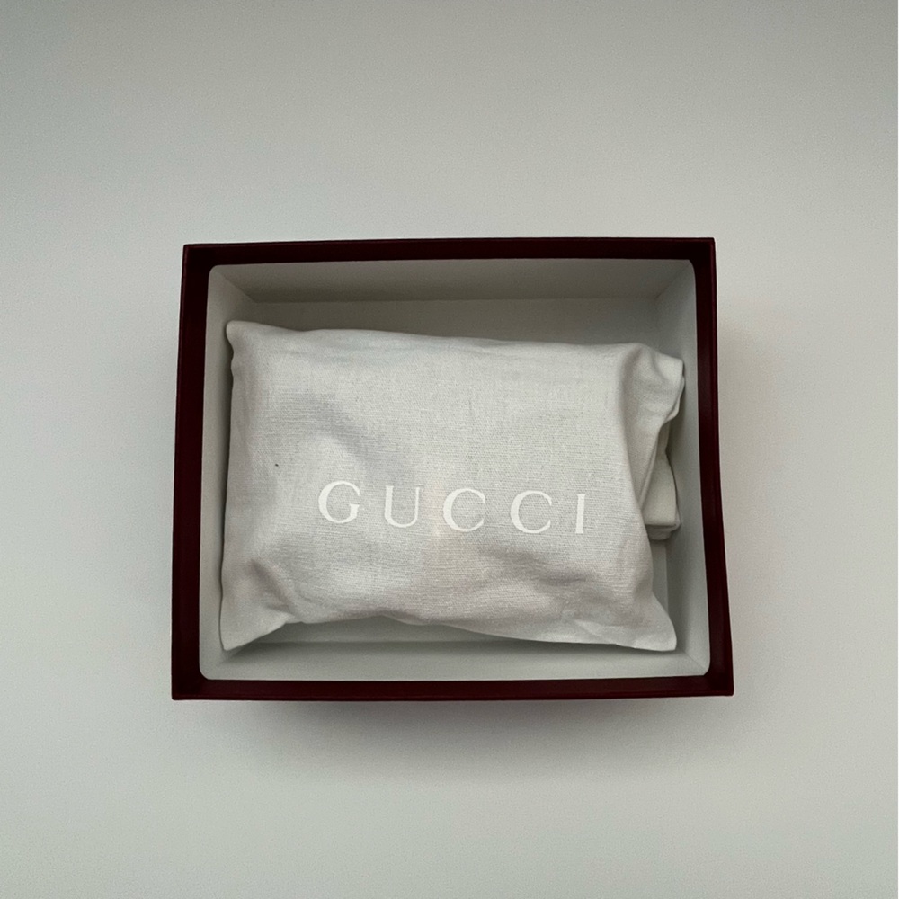 Gucci Jackie 1961 Card Case Wallet in Emerald Green - Picture 4 of 17